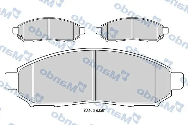 MANDO MBF015746 Ön Fren Balatası