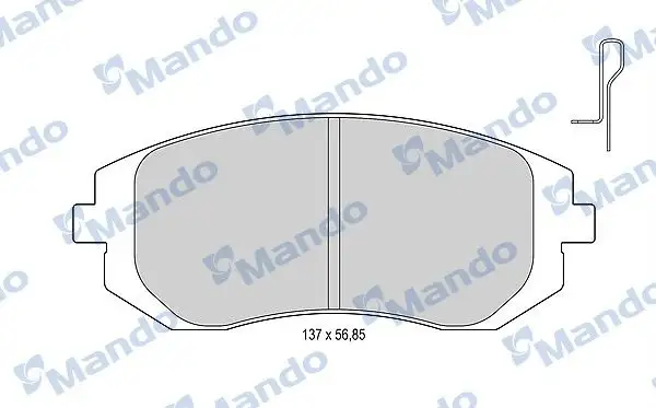 MANDO MBF015829 Ön Fren Balatası