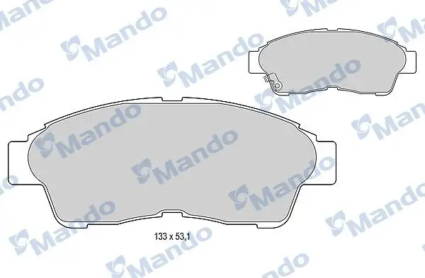 MANDO MBF015854 Ön Fren Balatası