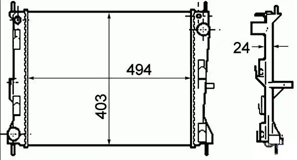 ORIS MRN382023 Radyatör 8200138738