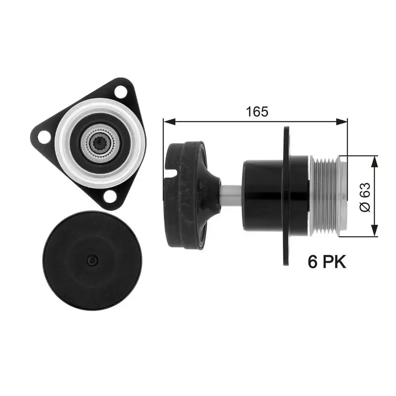 GATES OAP7050 Alternatör Kasnağı