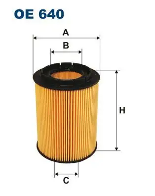 FILTRON OE640 Yağ Filtresi