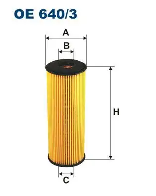 FILTRON OE640/3 Yağ Filtresi