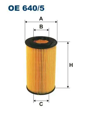 FILTRON OE640/5 Yağ Filtresi