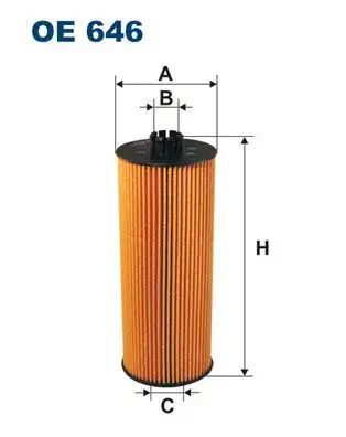 FILTRON OE646 Yağ Filtresi