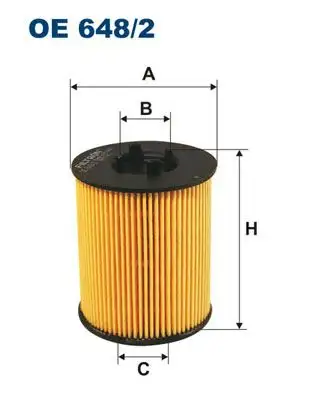 FILTRON OE648/2 Yağ Filtresi