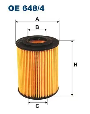 FILTRON OE648/4 Yağ Filtresi