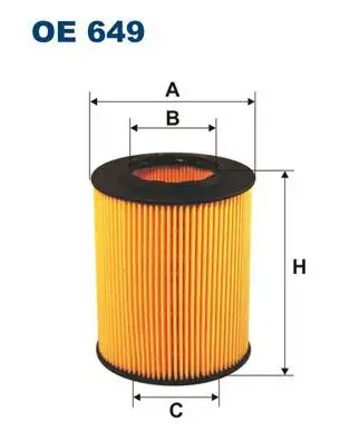 FILTRON OE649 Yağ Filtresi