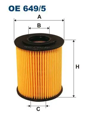 FILTRON OE649/5 Yağ Filtresi