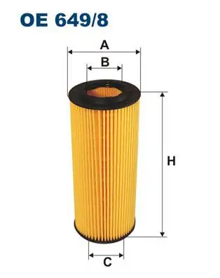 FILTRON OE649/8 Yağ Filtresi