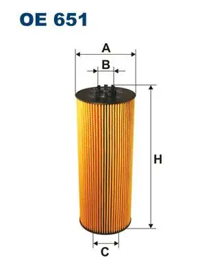 FILTRON OE651 Yağ Filtresi