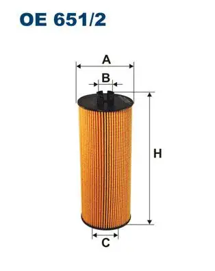 FILTRON OE651/2 Yağ Filtresi