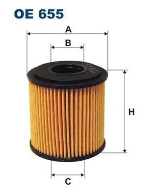FILTRON OE655 Yağ Filtresi