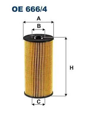 FILTRON OE666/4 Yağ Filtresi