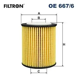 FILTRON OE667/6 Yağ Filtresi
