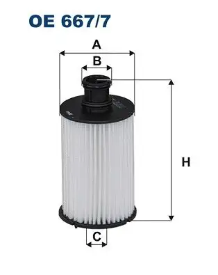 FILTRON OE667/7 Yağ Filtresi