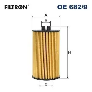 FILTRON OE682/9 Yağ Filtresi