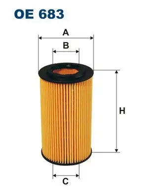 FILTRON OE683 Yağ Filtresi 15430RBDE02