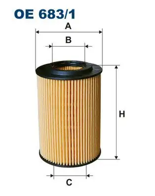 FILTRON OE683/1 Yağ Filtresi 15430RSRE01