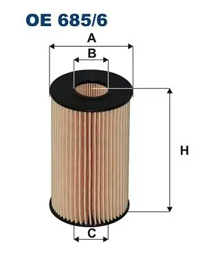 FILTRON OE685/6 Yağ Filtresi 0415251010