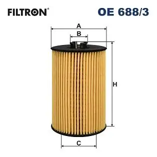 FILTRON OE688/3 Yağ Filtresi
