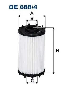 FILTRON OE688/4 Yağ Filtresi 06M198405F