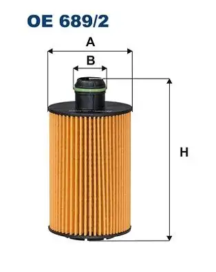 FILTRON OE689/2 Yağ Filtresi