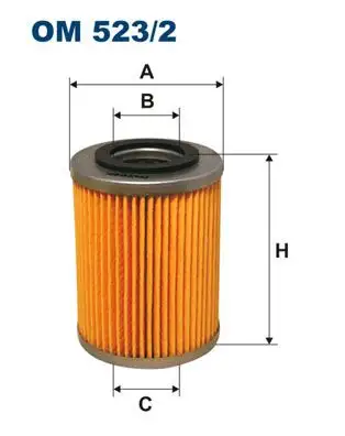 FILTRON OM523/2 Yağ Filtresi