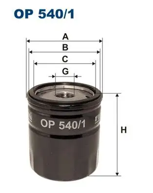 FILTRON OP540/1 Yağ Filtresi