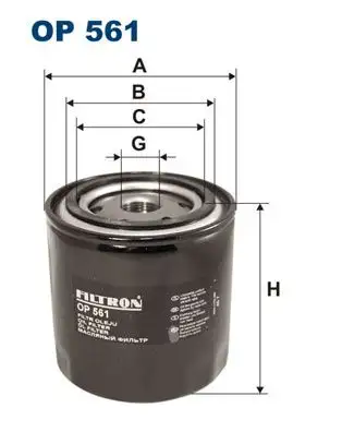 FILTRON OP561 Yağ Filtresi