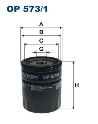 FILTRON OP573/1 Yağ Filtresi MN960320