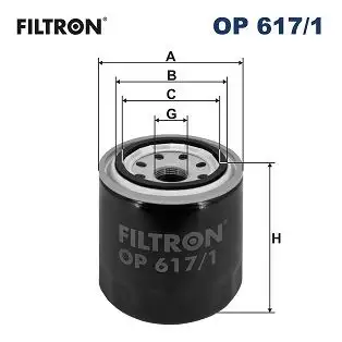 FILTRON OP617/1 Yağ Filtresi 2630035531