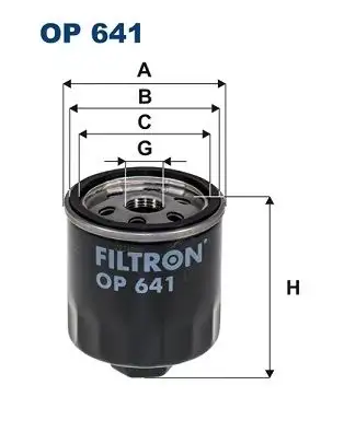FILTRON OP641 Yağ Filtresi