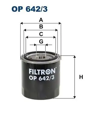 FILTRON OP642/3 Yağ Filtresi