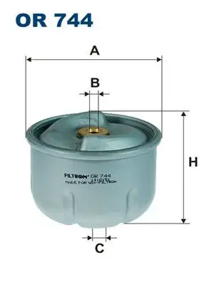 FILTRON OR744 Yağ Filtresi 6C1Q6N602BA