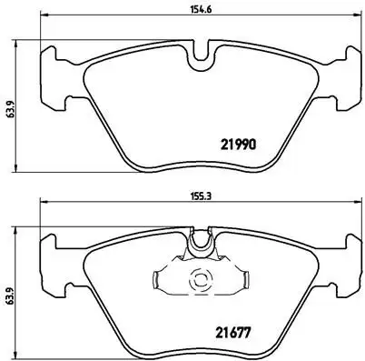 BREMBO P06065 Ön Fren Balatası