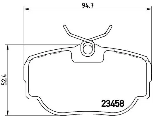 BREMBO P44009 Arka Fren Balatası