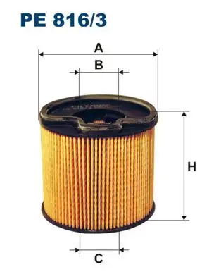 FILTRON PE816/3 Yakıt Filtresi