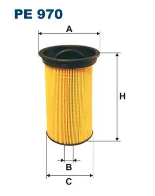 FILTRON PE970 Yakıt Filtresi 13322246881