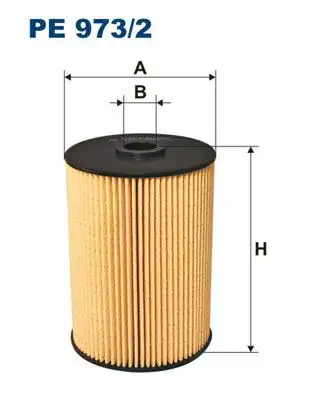 FILTRON PE973/2 Yakıt Filtresi 1K0127400L