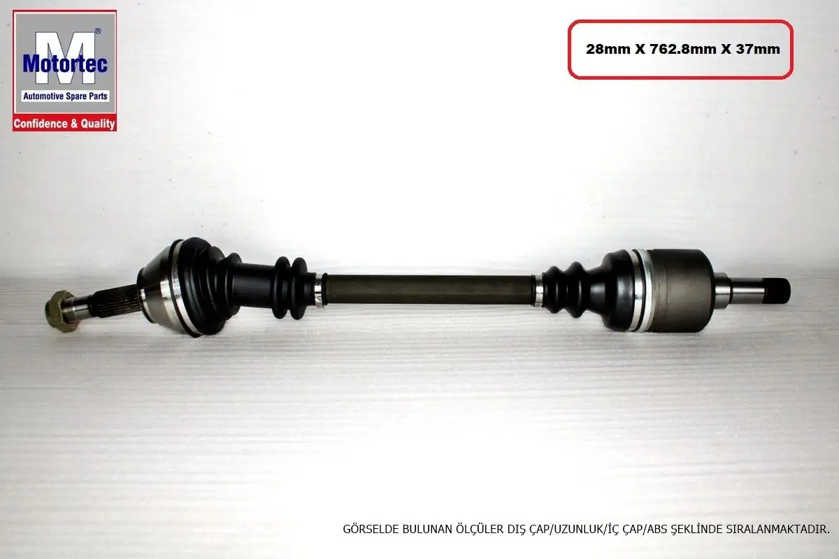 MOTORTEC PEG0185 Ön Aks (Sol) 3272CK