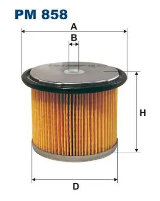 FILTRON PM858 Yakıt Filtresi
