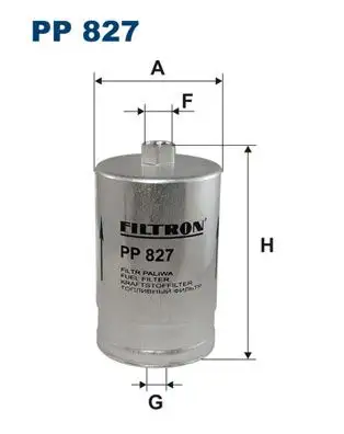 FILTRON PP827 Yakıt Filtresi