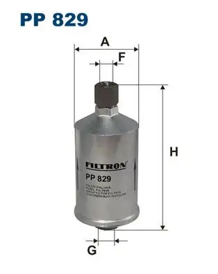 FILTRON PP829 Yakıt Filtresi