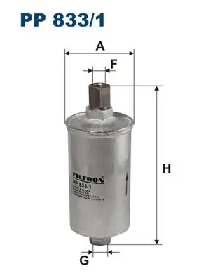 FILTRON PP833/1 Yakıt Filtresi 7758886