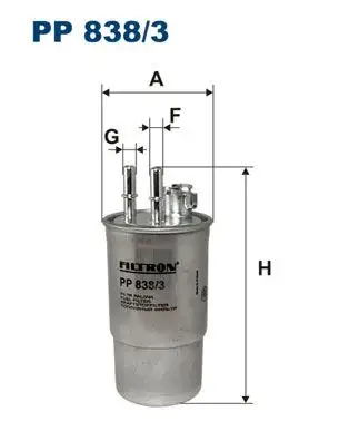 FILTRON PP838/3 Yakıt Filtresi