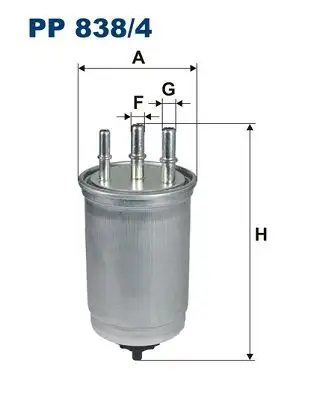 FILTRON PP838/4 Yakıt Filtresi