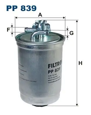 FILTRON PP839 Yakıt Filtresi