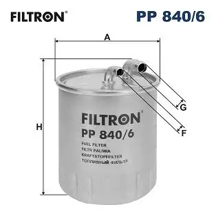 FILTRON PP840/6 Yakıt Filtresi