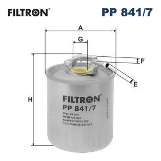 FILTRON PP841/7 Yakıt Filtresi